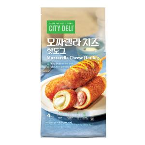 삼립 시티델리 모짜렐라치즈 핫도그 360g