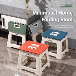 2025년 신제품 두꺼운 접이식 스툴 미니 휴대용 야외 피크닉 캠핑 의자 휴대용 벤치 기차 매트 스툴 선물