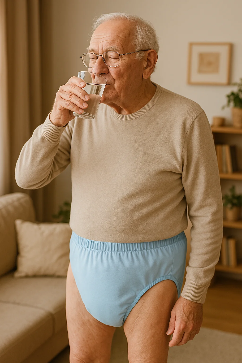 새로운 방수 성인용 기저귀 세탁 가능 재사용 가능한 기저귀 케어 팬츠 누수 방지 팬츠 커버 노인 요실금 기저귀