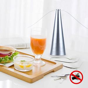 테이블용 파리 퇴치 팬, 홀로그램 블레이드가 있는 벌레 퇴치 팬, 피크닉, 바베큐, 레스토랑, 파티, 실내 및 실외에서 파리를 멀리 유지하세요