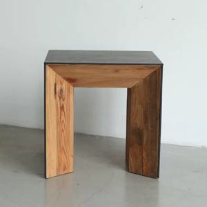 원목 소형 커피 테이블, 빈티지 거실 소파 옆 테이블, 사각형 나무 테이블, 일본식 미니멀리스트 티 테이블 티 스탠드