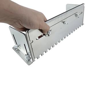 400-800mm 조절 가능한 노치 트로웰 모르타르 콤, 바닥에 접착제를 빠르고 균일하게 도포하기 위한 도구