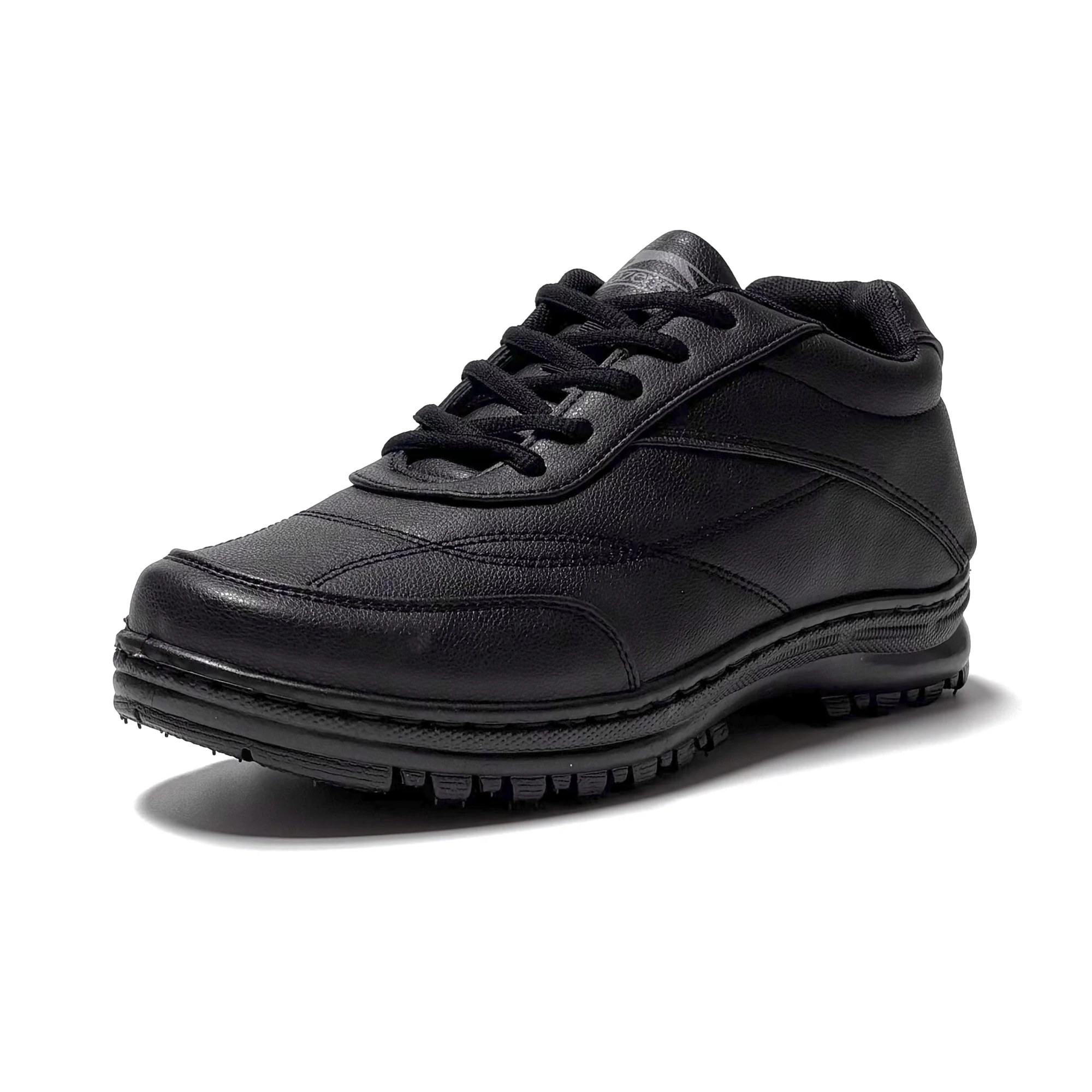 슬레진저 가벼운 남성 가죽운동화 컴포트화 워킹화 운동화 작업화 스니커즈 트레킹화 작업운동화 런닝화 남자운동화 올블랙운동화 쿠션화