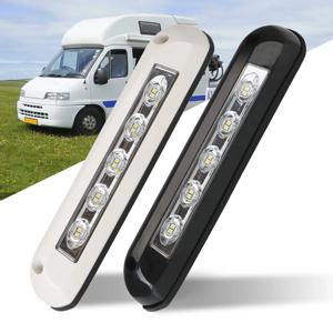 12V/24V 방수 RV 어닝 조명, 모터홈 카라반 캠퍼밴 트레일러용 LED 현관등, 캠핑카용 실외 외벽등