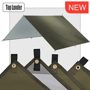 캠핑 타프 방수 텐트 관광 어닝 그늘막 가든 캐노피 비치 선셰이드 아웃도어 초경량 햇빛 차단 휴대용 하이킹 캠핑 피크닉 여행용 타프 쉘터