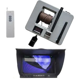 실시간 어군탐지기 7인치 화면 500M 수중 낚시용 소나 탑재 미끼 배