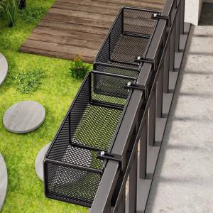 연철 난간 발코니 꽃꽂이대, 걸이형 화분걸이, 녹색 식물, 다육식물, 걸이형 난초꽂이대, 창틀