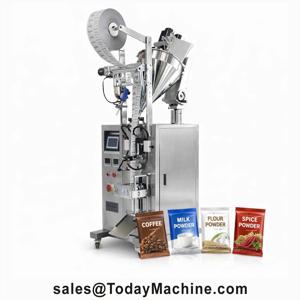 소형 사쉐 분말 포장기 (세제, 세탁세제 및 화학 분말 포장용)