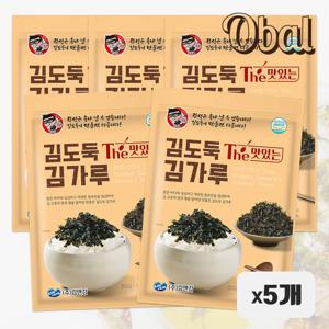 오발 김도둑 김가루1kg x5개