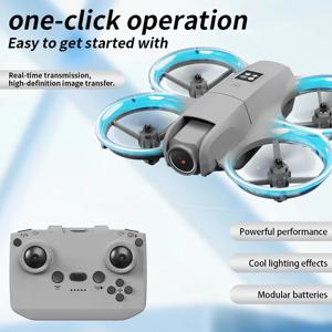 T3/GT3 듀얼 카메라 68g 미니 6k/8k 드론 장애물 회피 FPV LED 라이트 포함 GT3 옵티컬 플로우 전기 카메라 360 플립 드론