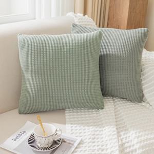 40x40 45x45 50x50 단색 자카드 베개 커버 소파 사무실 허리 쿠션 커버 홈 장식 베개 커버