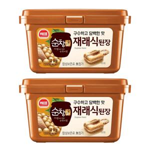 [사조공식샵] 순창궁 재래식 된장 1kg * 2개