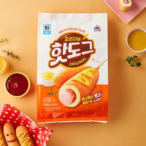 [사조공식샵]국민간식 오리지널 핫도그 80g * 10개