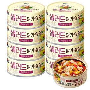 [사조공식샵] 샐러드 닭가슴살 (매콤달콤 살사) 135g*8개