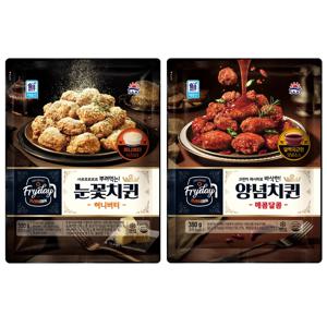 [사조공식샵] 눈꽃치퀸 허니버터 320g*1개 / 매콤달콤 380g *1개 (총2개)