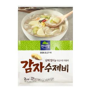 면사랑 남해멸치 감자수제비 358g