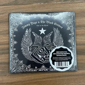 희귀한 밀봉된 짐미 페이지 & 더 블랙 크로우즈 라이브 앳 더 그리스 25주년 기념 클래식 블루스 록 3CD 리마스터 컬렉션