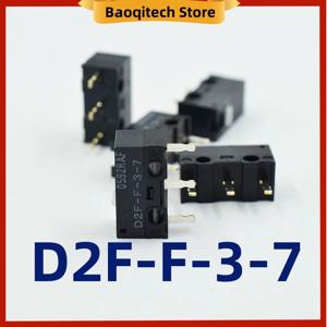 D2F - F-3-7 스냅액션 N.O./N.C. SPDT 핀 플런저 3A 125VAC 30VDC 1.47N Omron 마우스 스위치용 여행용 마이크로 스위치