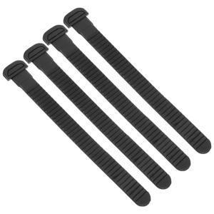 4pcs 블랙 Pvc 롤러 스케이트 버클 스트랩 교체 가능한 스피드 스케이트 스트랩 전문 롤러 스케이트 가죽 끈 내구성 스케이트 보드