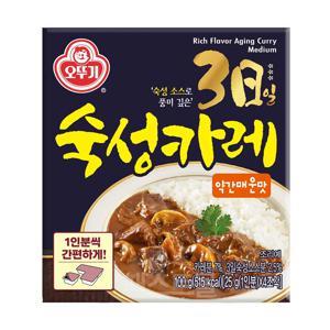 오뚜기 3일 숙성카레 약간매운맛(고형) 100g