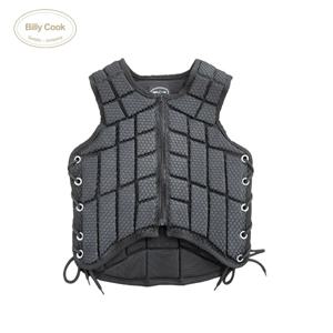 어린이 승마용 보호 조끼 (허니콤 패딩 등 및 허리 보호 기능 포함)