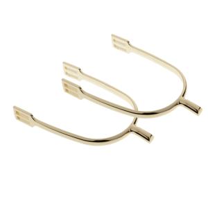 회전식 구리 로웰이 있는 아연 합금 영국식 스퍼스, 말 훈련 및 승마 대회 용품