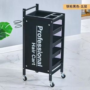 레트로 이발소 미용 카트 미용실 스타일링 염색 도구 트롤리 (전문가용)