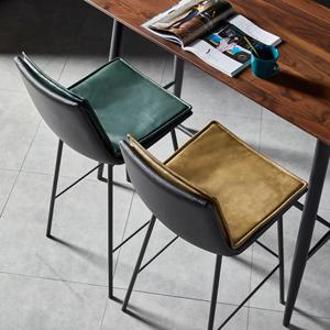 레스토랑 리셉션 일본식 바 의자 레트로 모던 오피스 디자이너 바 의자 럭셔리 릴렉스 홈 가구 바네타 HBBC