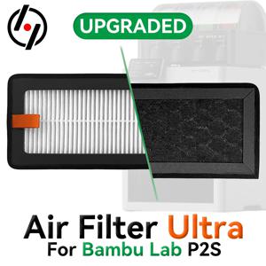 밤부랩 HEPA 13 + 활성탄 콤보 에어 필터 울트라 (P2S/P2SC/P2 시리즈 3D 프린터용) OEM 교체품