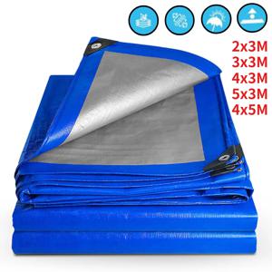 방수 타포린 2/3/4/5M 캐노피 타프 시트 커버 폴리에틸렌 그늘막 텐트 커버 야외 타포린 탑 천 고리 포함