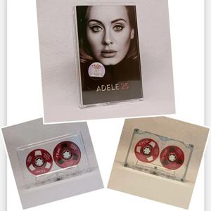 아델 25 앨범 뮤직 카세트 레트로 향수를 불러일으키는 카세트 양면 금속 미니 릴 새 상품 밀봉된 소울 팝 노래