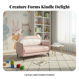 구름 모양 미니 소파 어린이용 가구 만화 디자인 모던 스타일 유아용, 놀이방, 침실, 거실용