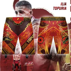 남성용 일리아 토푸리아 테일러드 쇼츠 MMA 격투기 훈련용 반바지 통기성 속건 슬림핏 신축성 허리밴드 BJJ 피트니스 2026