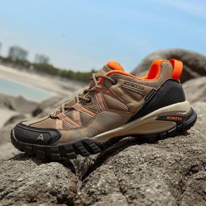 HUMTTO-신상품 하이킹 신발, 통기성 레이스 업 트레킹 신발, 남성 쿠션 야외 등산 관광 스니커즈, 남성 빅 사이즈