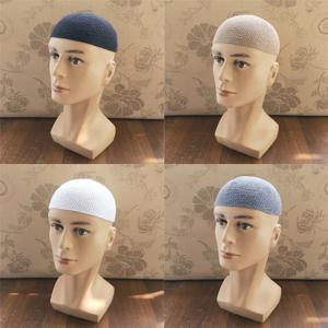 Gorro 비니 모자, 순수한 손 크로셰, 터키 무슬림 남성 여성 이슬람 쿠피 타키야 타케 페시 해골 모자, 기도 사우디 아라비아