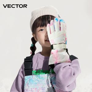 소녀 소년 방수 따뜻한 장갑 겨울 전문 스키 장갑 스노우 키즈 방풍 스키 스노우 보드 장갑 승마 장갑