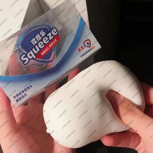 비누볼 스퀴시 비누 스트레스볼 피젯 토이 크런치 스퀴즈볼 라운드 블록 ASMR 안티 스트레스 장난감 (어린이 및 성인용)