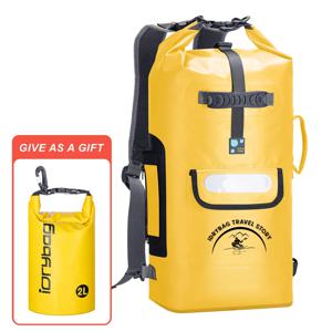 아이드라이백 방수 가방 여성 남성용 드라이 백팩 스포츠 카약 해변 보트 캐니어링 드라이 백 방수 백팩