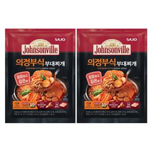 [사조공식샵] 쟌슨빌 의정부식 부대찌개 600g 2개