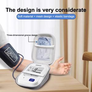 상완 혈압계용 하드 케이스 휴대용 여행용 보호 가방 하드 케이스