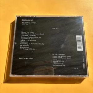 Keith Jarrett The Melody At Night With You CD 피아노 재즈 오디오파일 재즈 애호가를 위한 클래식 앨범 재고 있음