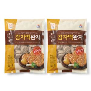 [사조공식샵] 오양 감자떡완자 1kg*2개