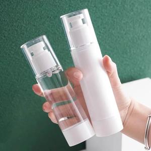 30ml 80ml 100ml 투명 에어리스 화장품 크림 펌프 병 여행용 디스펜서 메이크업 용기 (크림, 젤, 로션용)
