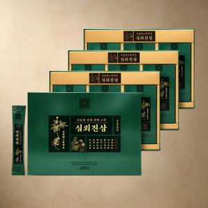 헤밀레 김소형원장 고농축 150년근 산삼 배양근 진액스틱 심뫼진삼 30포 4박스