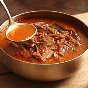 [선의] 박미선이 선택한 국내산 한우사골 육개장 600g x 1팩, 국내산 소고기