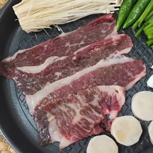 [부처하우스] 한우1등급 차돌박이와 가리비 관자 세트 / 쫀득쫀득 관자와 차돌박이 캠핑식품