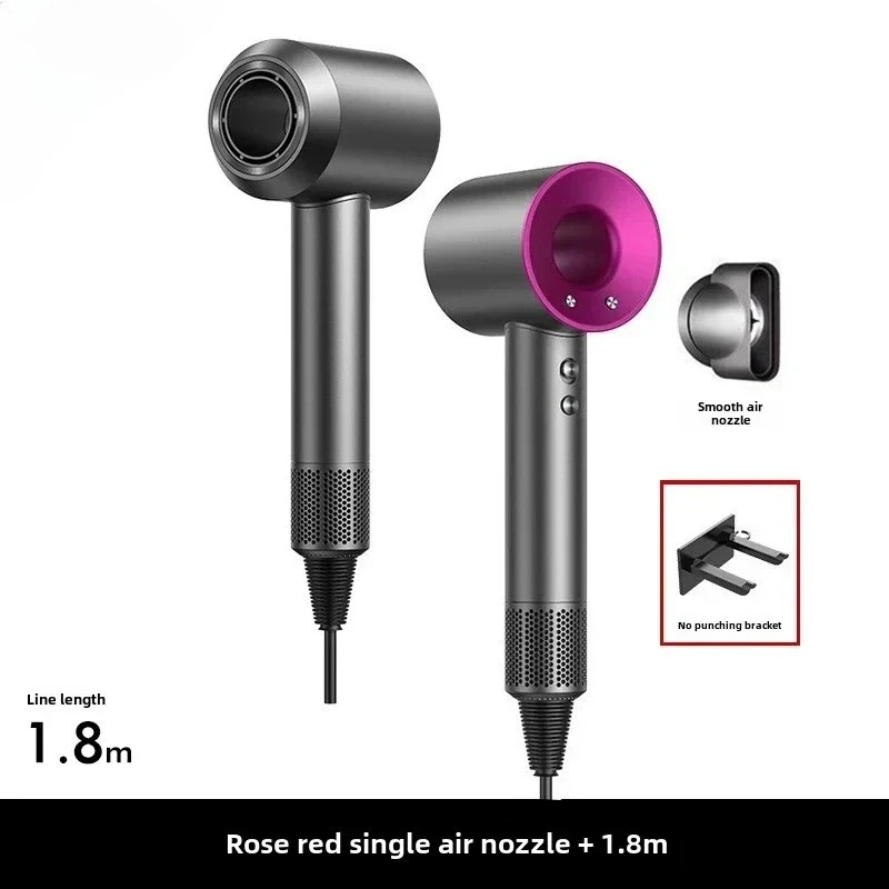 2026 헤어 드라이어 전문가용 리프리스 음이온 부착형 음이온 살롱 도구 가정용 여행용 휴대용 전기 헤어 드라이어