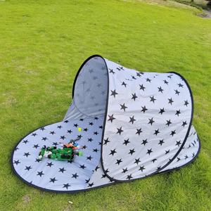 야외용 자외선 차단 해변 텐트, 싱글 레이어, 초경량, 즉석 팝업 텐트, 자동 휴대용 접이식 태양 쉘터, 아기, 아이용