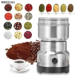 미니 전기 분쇄기 300ml 초미세 분쇄기, 이유식, 커피, 향신료, 후추, 곡물 분쇄용, 2/4날, 가정용