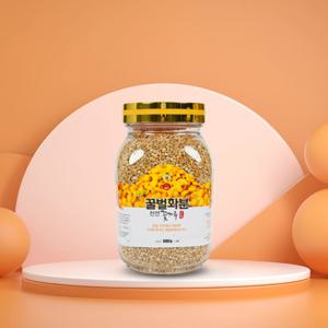 정직양봉 벌화분 500g